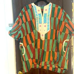 Authentic West African Dashiki Sz. XL